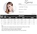 Zevrez Women's Casual Tunic Pullover Floral Long Sleeve Crewneck Sweatshirt Grey Dress