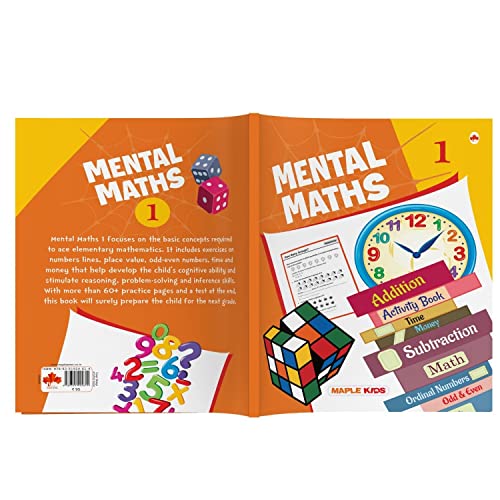 Mental Maths - Mathematics Activity Book 1 for class 1+, Age 5+ Years 4