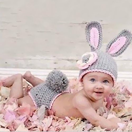 用着ぐるみ ベビー服 新生児 ユニセックス ウサギニット出産祝い 記念撮影 B06xpz52w8 480円 用着ぐるみ ベビー服 新生児 ユニセックス ウサギニット出産祝い 記念撮影 B06xpz52w8 480円
