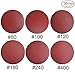 30 PCS 9-Inch NO-Hole PSA Aluminum Oxide Sanding Disc, Self Stick(5 Each of 80 100 120 180 240 400)