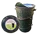 Oswego Pop-Up Collapsible Travel Camping Trash Garbage Can (Dark Green, 20 Gallon)