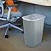 Rubbermaid Commercial Products 2957 LLDPE 10-Gallon Deskside Large Trash Can, Rectangular, 11