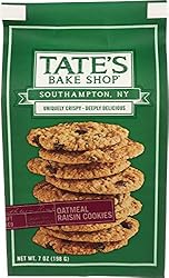 TATES Cookies Oatmeal Raisin, 7 oz