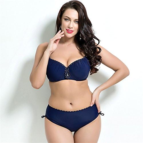 Ryan Dvan Pola Dot Padded Cup Bikini Plus Size Bathing Suits