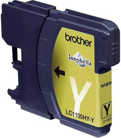 Brother LC1100HYY High Yield Yellow Ink Cartridge Genuine Supplies