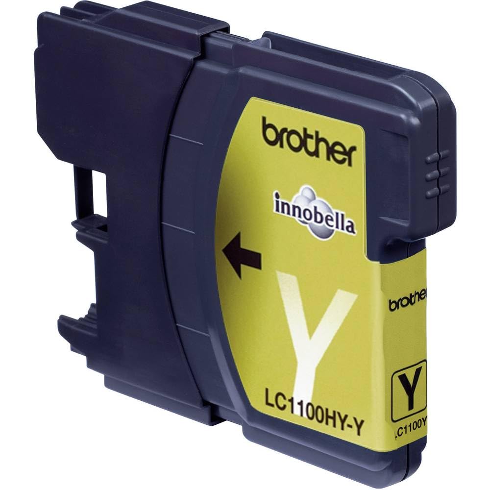 Brother LC1100HYY - High Yield - yellow - original - ink cartridge - for Brother DCP-6690CW, MFC-5890CN, MFC-5895CW, MFC-6490CW, MFC-6890CDW, Justio MFC-5890CN