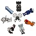 JJLIN 65Pcs Fashion Brand KAWS Stickers Waterproof Vinyl Stickers for Water Bottle Luggage Bike Car Decals (KAWS)