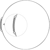 2W20017E Washer Front Panel Door Boot Spring Clamp for LG Electronics Kenmore Washing Machine Boot Steal Retaining Ring, Replaces ACA32797401, ACA32390101, AP4436839, WM2050CW, WM2101HW