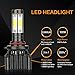 ZDATT 9005 H10 HB3 LED HeadLight Bulbs100W 12000LM Conversion Kit Full Lights High Beam 360 Degree Lighting for Car Lamp Replacement-Amber(3000K)/White(6000K)/Light-Blue(8000K)-2 Years Warranty