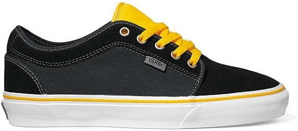 black yellow vans mens