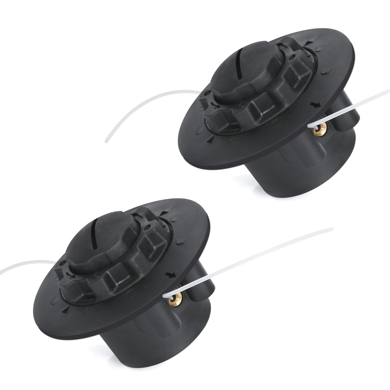 YOUSHARES Strimmer Head Replacement Compatible with Stihl Autocut C5-2 Strimmer Heads M8 x 1.25mm RH for Trimming and Mowing, Trimmer Head 4006 710 2106 (2PCS)