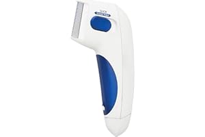Electric Flea Comb for Cats and Dogs Gentle Charged Flea Brush Effective Lice and Cleaner for Long and Short Haired Pets Safe