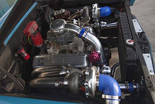 Cxracing Twin Turbo Intercooler Piping Bov Kit For 64 67 Chevelle