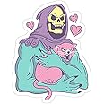 Skeletor's Cat, Vector Decal Sticker - Sticker Graphic - Auto, Wall, Laptop, Cell, Truck Sticker for Windows, Cars, Trucks