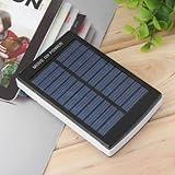 50000mAh Dual USB Portable Solar Battery Charger Power Bank For Cell Phone