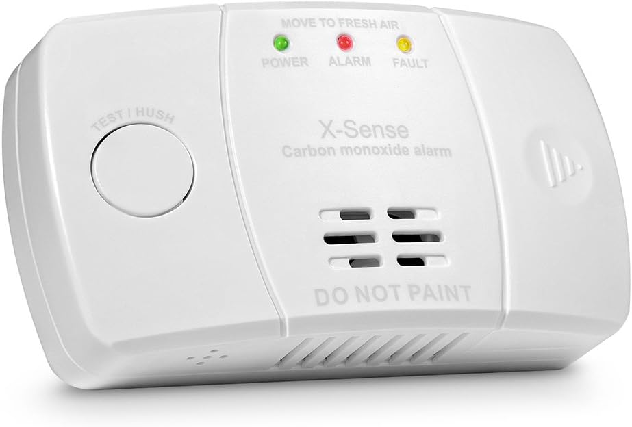 XSense CO03J Carbon Monoxide Detector CO Alarm with Electrochemical