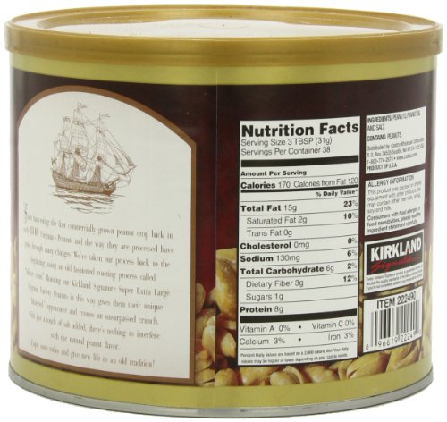 "Kirkland Signature XL Peanuts, 40 oz" - Image 3