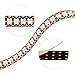 BTF-LIGHTING WS2812B IC RGB 5050SMD Pure Gold Individual Addressable LED Strip 16.4FT 300LED 60Pixel/m Flexible Full Color IP65 DC5V for DIY Chasing Color Project(No Adapter or Controller)