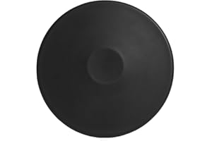 PORT A PIT Black Rubber Discus - Practice 1 kilogram