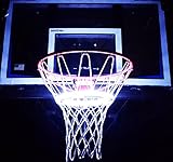 Light Up Action Basketball Net Basketball Goal Lighting System Multi-Colored with Wireless Remote