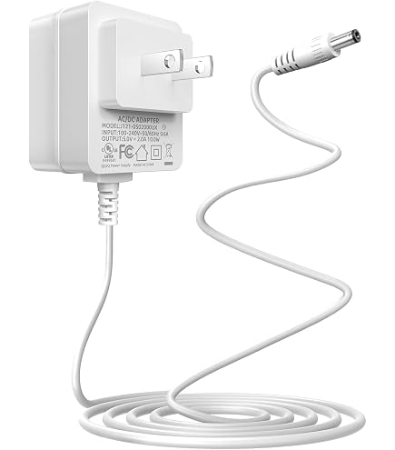 TOP CHARGEUR * Adattatore Caricatore Caricabatteria Alimentatore 5V per Telefono VoIP Cisco SPA504G