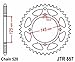 JT Sprockets JTR857.43 43T Steel Rear Sprocket , black , 43 Tooth