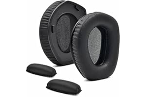 JOYSOG Ear Pads Replacement Earpads Headband Cushion Pads for Sennheiser HDR RS165 RS175 HDR165 HDR175 Headphones (Ear Pads +