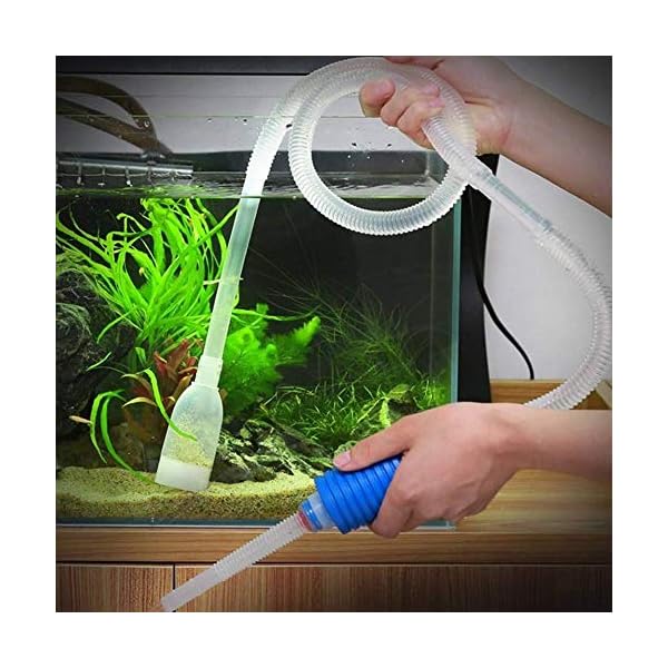 Voarge Sifone per la pulizia dell'acquario, pompa manuale 140 cm per acquari e serbatoi di pesci, pompa manuale dell… Voarge Voarge Sifone per la pulizia dell'acquario, pompa manuale 140 cm per acquari e serbatoi di pesci, pompa manuale dell…