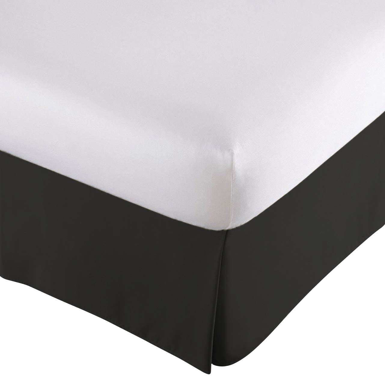 Best Lux Hotel Bedding Tailored Bed Skirt, Queen Cree Home