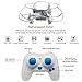 Mini Quadcopter Drone + FREE Wall Charger - Beginner Flying RC Helicopter Drone for Kids and Adults - Small, Rugged, Easy-to-Use 6-Axis Gyro, Advanced Stunt Controller, LED Light System by Duddy