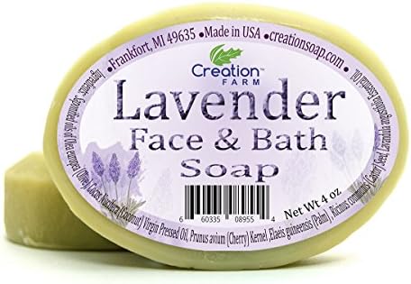 Lavender (Lavanda) Herbal Soap, Hand Crafted Luxury for Face Bath Body or Shower 2-4 oz Bars Pack