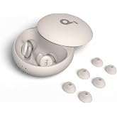 Soundcore Sleep Earbuds Set by Anker with Comfortable Ear Tips | 30 dB High-Frequency Noise Reduction, Side Sleeper Comfort, 80H Playtime, Stream Content via Bluetooth 5.3, Sleep Tracking
