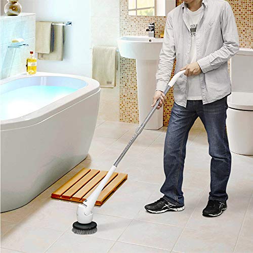 Ltongx Electric Floor Scrubber Cordless Electric Cleaning Brush