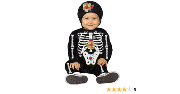 day of the dead infant costume