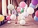 AFTERLOON® Biodegradable Balloons 6 pcs 36 Inch Pear Shaped Giant Extra Large Gold, Thickened Strong Natural Latex Jumbo XL Big Helium Float, for Baby Shower Gender Reveal Birthday Party Decorations