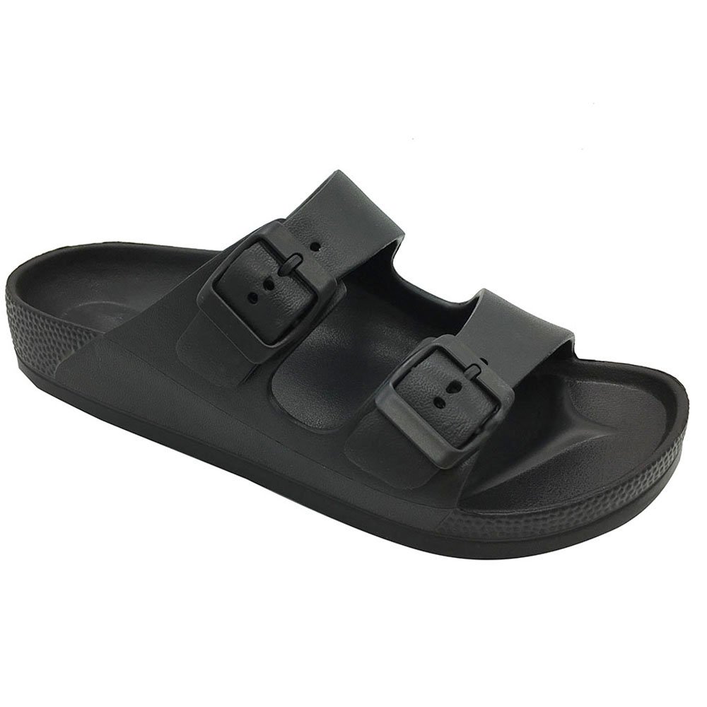 FUNKYMONKEY Womens Comfort Adjustable Sandals