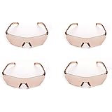 TILY 4Pcs Kids Children's Outdoor Game Protective Goggles Safety Glasses Eyewear for Nerf N-Strike Elite Gun Toy Gun Game Eye Protection
