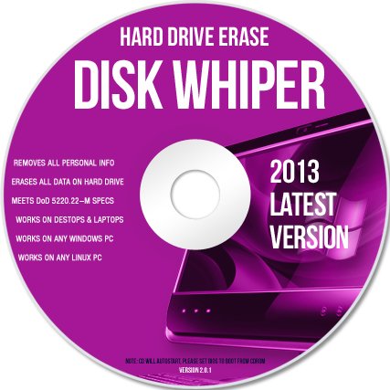 PROFESSIONAL HARD DRIVE WIPER - HARD DISK ERASE [2013 LATEST VERSION]
