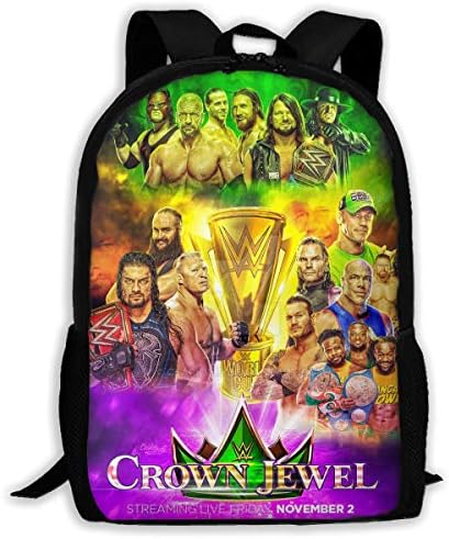 WW-E Crown Jewel Cool Backpack Outdoor Travel Rucksack Casual Daypack School Bag College Backpack