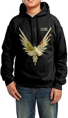 Ongshuquj Tribal Color Parrot Logo Youth Fashion Hooded Sweatshirt It Is Everyday Bro