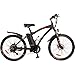 DJ Mountain Bike 750W 48V 13Ah Power Electric Bicycle, UL 2849, Matte Black, LED Bike Light, Fork Suspension and Shimano Gear,thumb 1