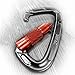 Serac #1 Ultra Strength Auto-Locking Carabiner (up to 24KN, That’s 5400 lbs of Force!) Perfect for Classic Single or Sequoia Double hammocks - Made from Ultralight Aircraft Grade Aluminum – Orange