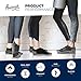 Pembrook Yoga Socks with Grips for Men - 4 Pairs Unisex Non Slip Socks Mens | Socks with Grippers for Men | Grippy Socks mens yoga socks
