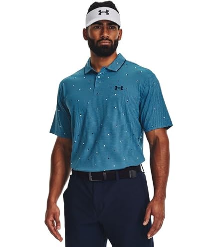 Under Armour Men's UA Iso Chill Printed Polo Shirt 1383159 (US
