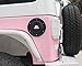Matte Black Aluminum Fuel Filler Door Cover Gas Tank Cap Compatible for 2007-2017 Jeep Wrangler JK & Unlimited 2/4 Door