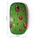 KOOLmouse [ Optical 2.4G Wireless Mouse [ Ladybug Leaf Green Red Art Nature Eco Spring Bug ]