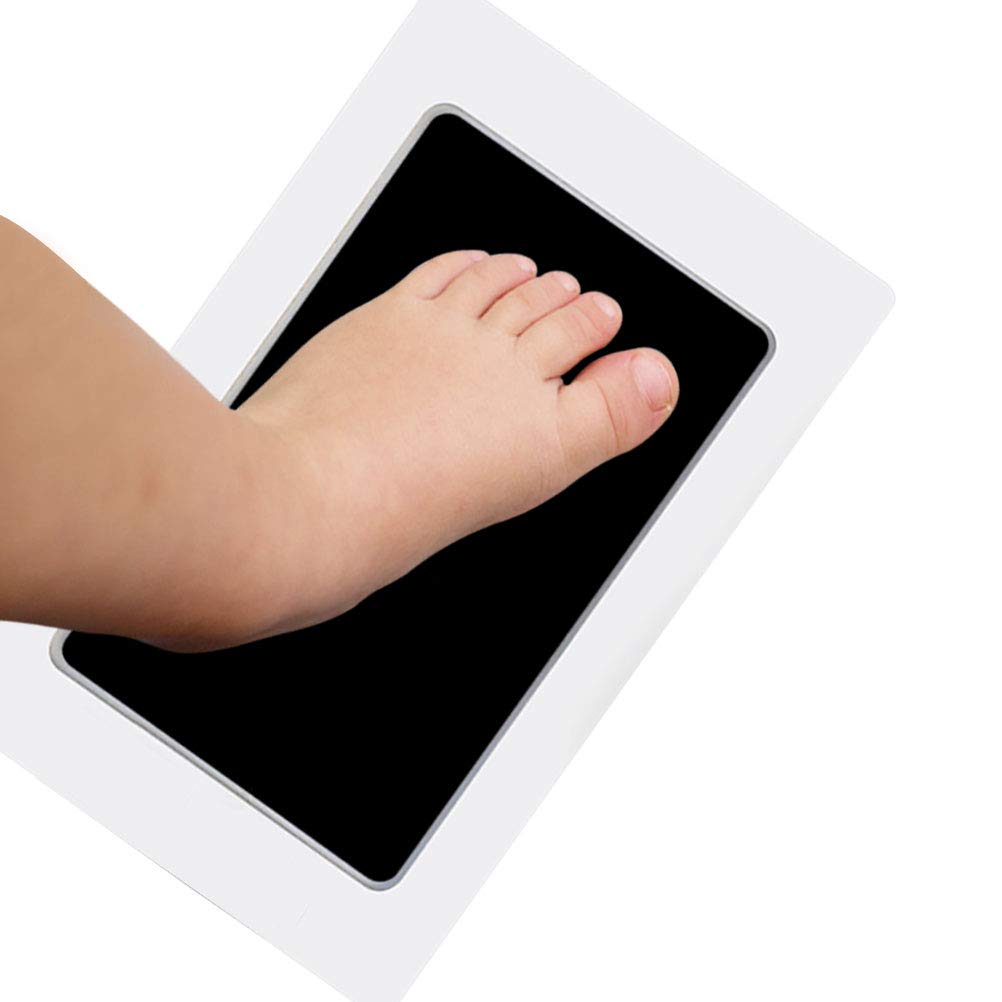 Baby Handabdruck und Stempelkissen Sichere Stempelkissen Ink pad Sicher und ungiftige Tinte - Babyhaut kommt nicht mit Farbe in Berührung, das ideale Babyparty Geschenk