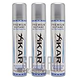 Xikar Purofine Premium Butane - 3 Pack