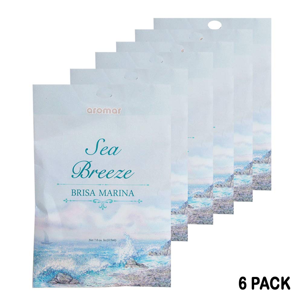 Amazon Com 6 Sea Breeze Scented Aroma Fragrance Sachet Pouch Home
