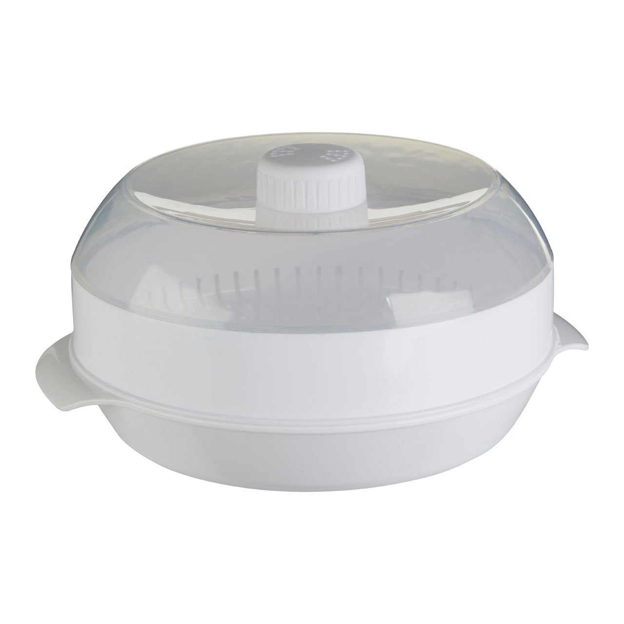 Vaporera para microondas, color blanco con polipropileno ...